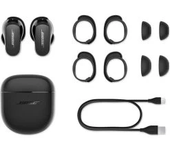 BOSE QuietComfort II Wireless Bluetooth Noise-Cancelling Earbuds - Triple Black -Audio Bliss Boutique M10242854 black 015