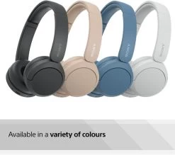 SONY WH-CH520L Wireless Bluetooth Headphones - Blue -Audio Bliss Boutique M10247634 blue 006