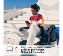 SONY WH-CH520L Wireless Bluetooth Headphones - Blue -Audio Bliss Boutique M10247634 blue 009