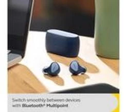 JABRA Elite 4 Wireless Bluetooth Noise-Cancelling Earbuds - Navy -Audio Bliss Boutique M10248484 blue 009