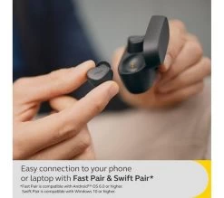 JABRA Elite 4 Wireless Bluetooth Noise-Cancelling Earbuds - Dark Grey 24 JABRA Elite 4 Wireless Bluetooth Noise-Cancelling Earbuds - Dark Grey -Audio Bliss Boutique M10248484 grey 008