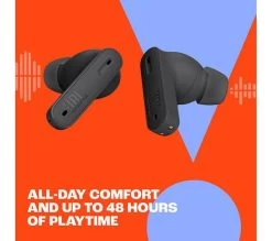 JBL Tune Beam Wireless Bluetooth Noise-Cancelling Earbuds - Blue -Audio Bliss Boutique M10249078 blue 002