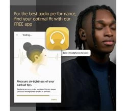 SONY WF-1000XM5 Wireless Bluetooth Noise-Cancelling Earbuds - Black -Audio Bliss Boutique M10251045 black 005