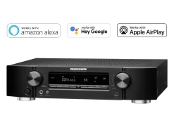 Marantz NR1711 Slim 7.2 Channel (50 Watt X 7) 8K Ultra HD AV Receiver With HEOS Built-in And Voice Control