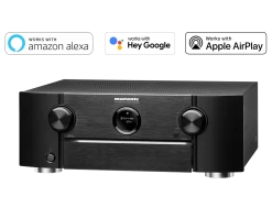 Marantz SR6015 9.2 Channel (110 Watt X 9) 8K Ultra HD AV Receiver With HEOS Built-in And Voice Control