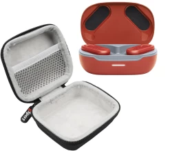 JBL Endurance PEAK 3 Waterproof True Wireless In-Ear Sport Headphones With GSport Hardshell Case -Audio Bliss Boutique Orange