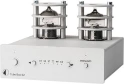 Pro-Ject Tube Box S2 Phono Preamplifier -Audio Bliss Boutique PJ BD TubeBox S2 silver 900