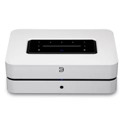 Bluesound POWERNODE Wireless Multi-Room Music Streaming Amplifier -Audio Bliss Boutique POWERNODE WHT Front Top