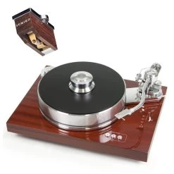 Pro-Ject Signature 10 Hi-Fi Turntable -Audio Bliss Boutique Project Signature10 Mahogany Palo Santos Cartridge