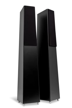 Totem Tribe Tower Floorstanding Speaker (Pair) -Audio Bliss Boutique TribeTowerSatinBlackGrill