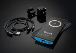 McIntosh MHA50 Portable Decoding Amplifier -Audio Bliss Boutique XL MHA50 with accessories black background