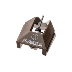 Audio-Technica AT-VM95SH Dual Moving Magnet Turntable Cartridge Brown -Audio Bliss Boutique at vmn95sh 02