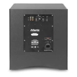 Atlantic Technology - 444SB - 12" Powered Box Subwoofer -Audio Bliss Boutique atlantic technology 444sb subwoofer black back