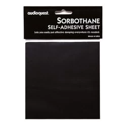 AudioQuest - Sorbothane - Self-Stick Acoustic Dampener Sheet (Single)