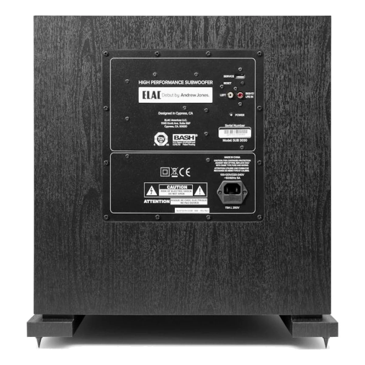 ELAC - SUB3030 - Debut 2.0 12" 1000 Watt Powered Subwoofer 5 ELAC - SUB3030 - Debut 2.0 12" 1000 Watt Powered Subwoofer - Image 3