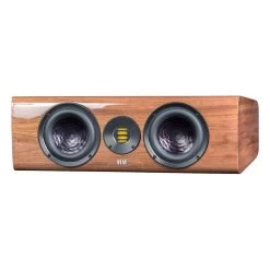 ELAC - Vela - VCC401 - Center Channel Speaker (Single) -Audio Bliss Boutique e l elac vcc401 vela center channel speaker walnut angle