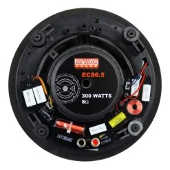 Earthquake - ECS6.5 - 6.5" Edgeless In-Ceiling Speakers (Pair) -Audio Bliss Boutique earthquake ecs 6 5 in ceiling speaker black back