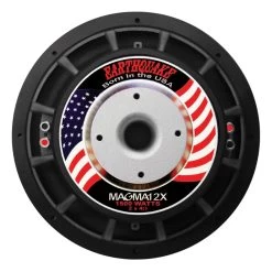 Earthquake - MAGMA-12X - 12" Subwoofer (Single) -Audio Bliss Boutique earthquake magma 12x replacement subwoofer black back
