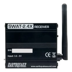 Earthquake - SWAT-2.4X - Wireless Transceiver Kit -Audio Bliss Boutique earthquake swat 2 4x wireless reciever black top