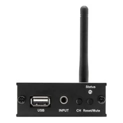 Earthquake - SWAT-2.4X - Wireless Transceiver Kit -Audio Bliss Boutique earthquake swat 2 4x wireless transmitter black front
