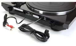 Denon DP-300F Fully-Automatic Belt-Drive Turntable W/ Pre-Mounted Cartridge & Built-in Phono Preamp -Audio Bliss Boutique g033DP300F B