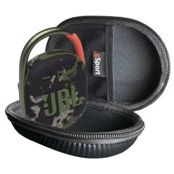 JBL CLIP 4 Waterproof Portable Bluetooth Speaker Bundle With GSport Hardshell Case