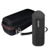 Sonos Roam Portable Smart Speaker With GSport Deluxe Hardshell Travel Case -Audio Bliss Boutique gSport Case Sonos Roam closed Black
