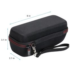 GSport Deluxe EVA Hardshell Protective Travel Case For JBL FLIP Portable Bluetooth Speakers (Black) -Audio Bliss Boutique gSport medium case closed case dimensions