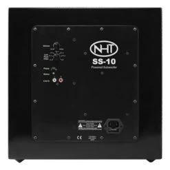 NHT - SS 10 - 10" Super Series Subwoofer (Single) 9 NHT - SS 10 - 10" Super Series Subwoofer (Single) -Audio Bliss Boutique nht ss 10 subwoofer black back