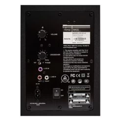 Phase Technology - HV101-II - 10" Powered Subwoofer (Single) 9 Phase Technology - HV101-II - 10" Powered Subwoofer (Single) -Audio Bliss Boutique phase technology hv101 ii subwoofer back