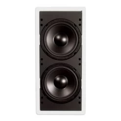 Phase Technology - IW200-SUB-KIT - 8" In-Wall Subwoofer W/ Back Box -Audio Bliss Boutique phase technology iw200 sub kit in wall subwoofer vertical