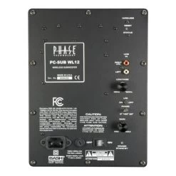 Phase Technology - PC-SUB-WL12 - 12" Wireless Subwoofer (Single) 7 Phase Technology - PC-SUB-WL12 - 12" Wireless Subwoofer (Single) -Audio Bliss Boutique phase technology pc sub wl 12 subwoofer black detail