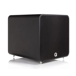 Q Acoustics - Q B12 - 12" Subwoofer -Audio Bliss Boutique q q acoustics concept b12 g angle