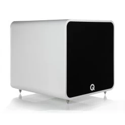 Q Acoustics - Q B12 - 12" Subwoofer -Audio Bliss Boutique q q acoustics concept b12 gw angle