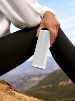 Sonos Roam Portable Speaker & Wireless Charger Set -Audio Bliss Boutique roam lifestyle outdoor sitting e8c15221 16a4 4028 97a2 6114a0283566