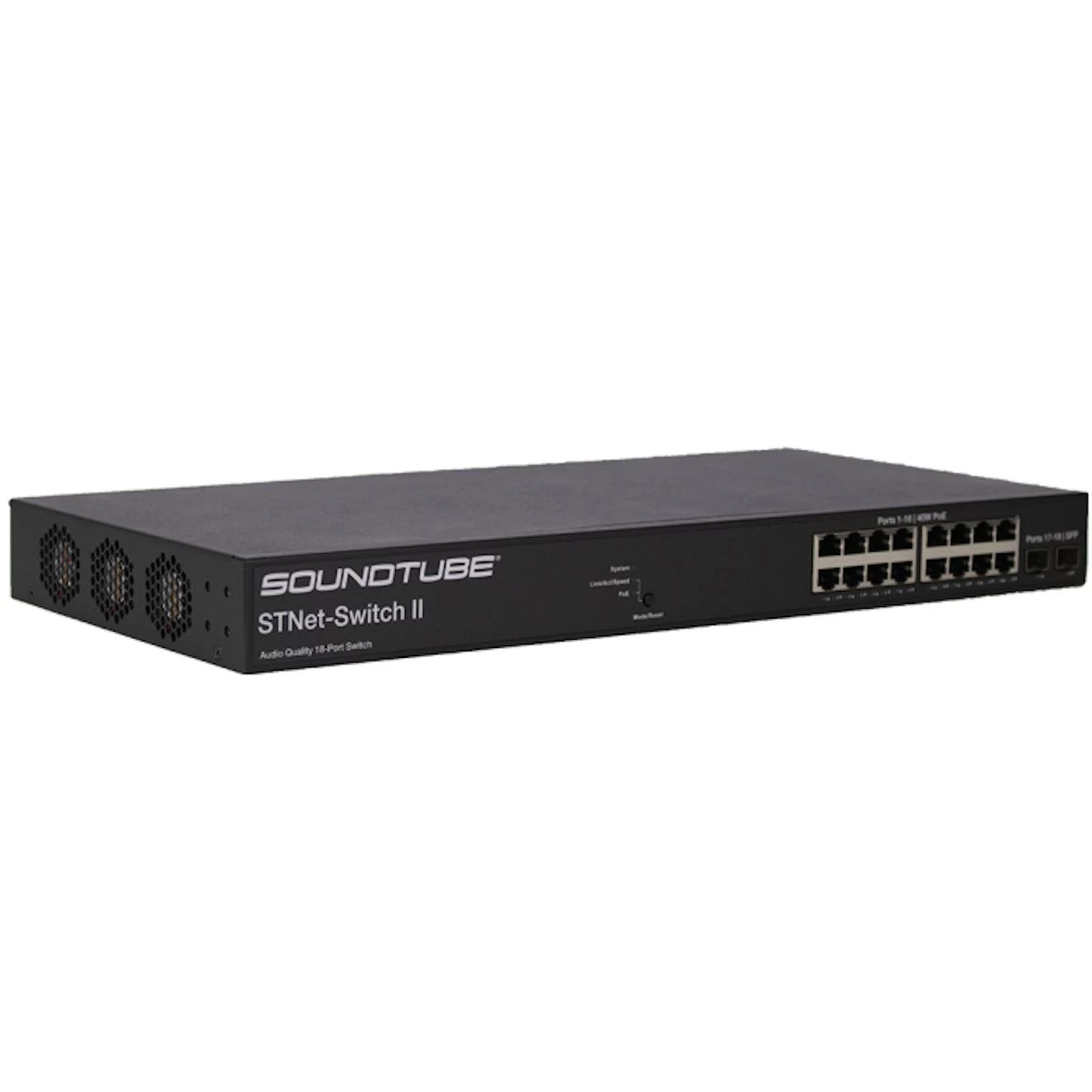 SoundTube - STNet-Switch II - 16-Port PoE Dante Switch 3 SoundTube - STNet-Switch II - 16-Port PoE Dante Switch