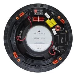 TRIANGLE - Secret ICT8 - In-Ceiling Speaker (Single) 14 TRIANGLE - Secret ICT8 - In-Ceiling Speaker (Single) -Audio Bliss Boutique triangle secret ict8 in ceiling speakers black back 2