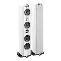 TRIANGLE - Signature Alpha - Hi-Fi Floorstanding Speakers (Pair) -Audio Bliss Boutique triangle signature alpha floorstanding speakers white pair