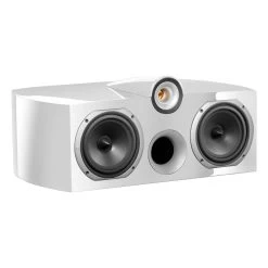 TRIANGLE - Signature Gamma - Home Cinema Center Speaker (Single) -Audio Bliss Boutique triangle signature gamma center speaker white angle