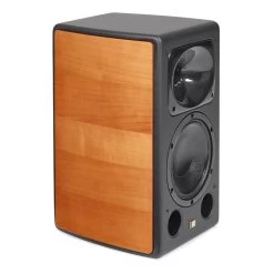 Unison Research - MAX Mini - 2-Way Bookshelf Speakers (Pair) -Audio Bliss Boutique u n unison research max mini bookshelf speakers cherry angle