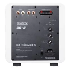 Velodyne - DB-8 - Deep Blue 8" Subwoofer -Audio Bliss Boutique velodyne db 8 subwoofer white back 1