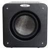 Velodyne - MicroVee X - 6.5" Aluminum Subwoofer W/ Carbon Fiber Driver -Audio Bliss Boutique velodyne microvee x subwoofer black front