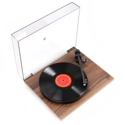 REGA Planar 1 Plus Turntable With RB110 Tonearm And Carbon MM Cartridge -Audio Bliss Boutique walnut mod3 2